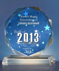 Turner Magic - Best of Atlanta 2013 - Corporate Entertainment